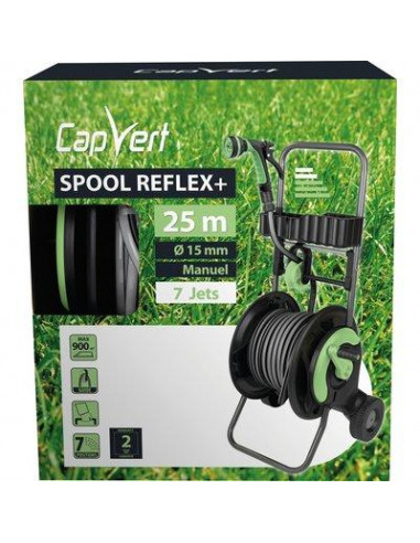 DEVID S/R GUIDETUY/TUY 25M15MM Cap Vert