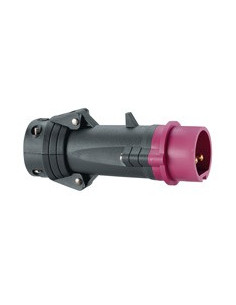 Fiche droite Hypra IP44 TBT 16A 20 à 25V 2 Pôles plastique LEGRAND 052421 2