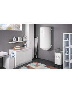 Chauffe-eau électrique Chaufféo blindé vertical mural compact 100L ATLANTIC 021225