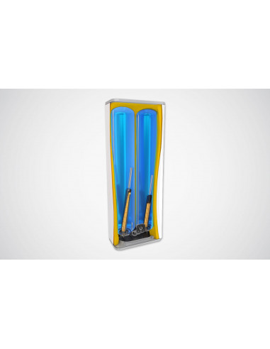 Chauffe-eau électrique Linéo connecté vertical mural blanc 120L ATLANTIC 157214