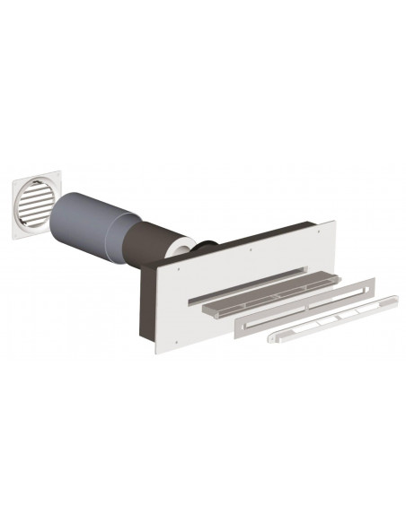 Scd Silencieux En Traversee De Mur Pour Entree D'Air ATLANTIC 422507