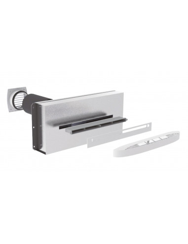 Scd N Max 30 Kit Silencieux En Traversee De Mur Pour Entrees D'Air 30 M3/H ATLANTIC 422924