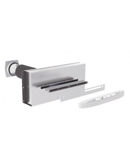 Scd N Max 30 Kit Silencieux En Traversee De Mur Pour Entrees D'Air 30 M3/H ATLANTIC 422924
