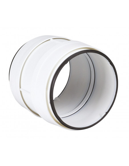 Rdc 100 J Raccord Droit Circulaire Pvc Diametre 100 Avec Joint ATLANTIC 460060