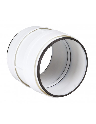 Rdc 125 J Raccord Droit Circulaire Pvc Diametre 125 Avec Joint ATLANTIC 460061