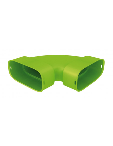 Xch 60X130 Coude Horizontal Pour Reseaux Clip & Go Section 60X130 ATLANTIC 464010