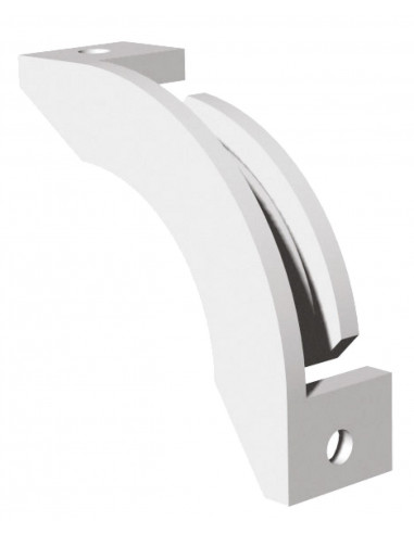 Rab Renvoi D'Angle Pour Bouches A Cordon En Montage Plafond ATLANTIC 524170