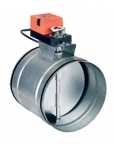Rag 400 Mot230V Registre Antigel Motorise Etanche 2 Positions Diametre 400 ATLANTIC 524625