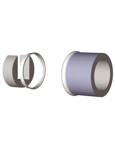 Mac Hygro 40 Isolation Acoustique Pour Bouches Sdb Et Wc Hygroreglables ATLANTIC 525204