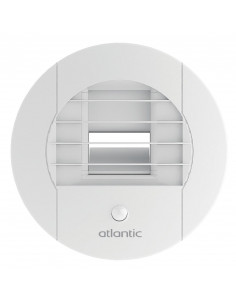 Bhbw 15/45-45Ep 125L Bouche d'extraction hygroreglable Sdb/Wc électrique 125 ATLANTIC BHBW 15/45-45EP 125L 526135 2