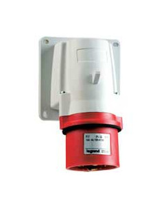 Fiche inclinée saillie P17 IP44 16A de 380V à 415V 3P+N+T LEGRAND 057589 2