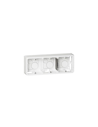 Cadre saillie profondeur 40mm Mosaic pour 6, 8 ou 3x2 modules horizontal LEGRAND 080286