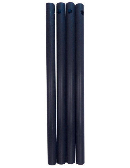 Kit de 4 pieds de scellement diamètre 40 longueur 690 mm.  MICHAUD BR903