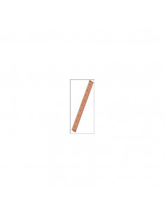 Barre Cu perforée M6 250A 20X5 longueur 1000 HAGER UC832