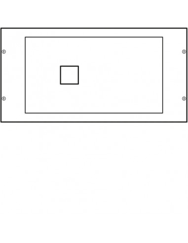 Kit interrupteur à coupure apparente HA160 commande directe débrochable 300x600 HAGER UC001