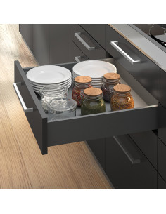 Tiroir extérieur Vertex 40 kg hauteur 178 mm EMUCA 3171835 2
