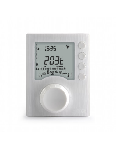 Thermostat programmable filaire pour chauffage eau chaude Tybox 1117 DELTA DORE 6053005