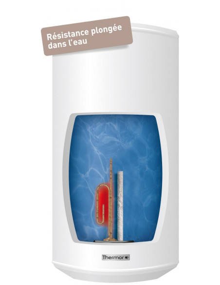 Chauffe-eau électrique Blindé 050L vertical mural THERMOR 241040