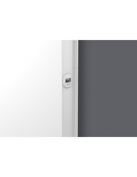 Radiateur Chaleur douce Equateur 4 horizontal gris ardoise 2000W THERMOR 427247