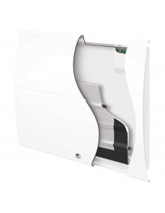 Radiateur chaleur douce Ténérife horizontal blanc 1000W THERMOR 479313