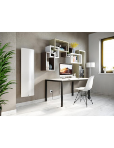 Radiateur chaleur douce Ténérife vertical 1000W blanc THERMOR 479317