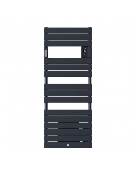 Radiateur sèche-serviettes Riviera 2 avec soufflerie 1500W ardoise THERMOR 498511