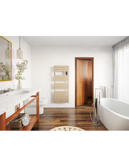 Radiateur sèche-serviettes Riviera 2 avec soufflerie 1750W carbone THERMOR 498618