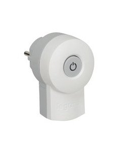 Fiche double fonction 2P+T 16A 250V avec interrupteur 16A LEGRAND 050409