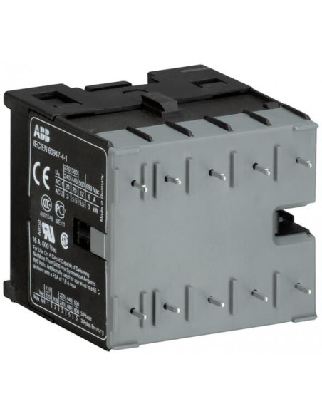 Mini contacteur 5.5kW-3P+1No-24VAC-Picots GJL1311009R0101 ABB 09881