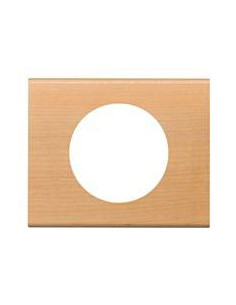 Plaque Céliane Matières 1 poste finition Erable LEGRAND 069211 2