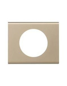 PLAQUE MATIERE 1 POSTE NICKEL VELOURS CELIANE LEGRAND 069111 2