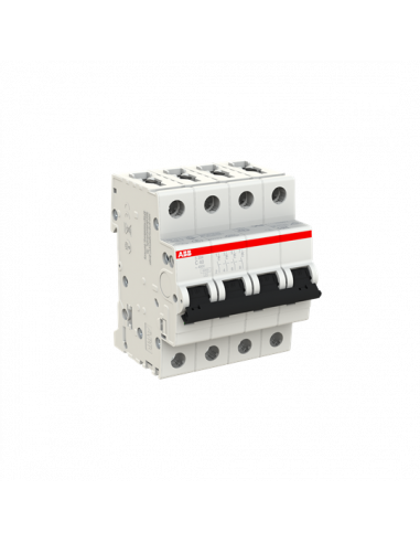Disjoncteur S204 4P 40A Courbe C Raccordement à vis - 10KA (4Modules) 2CDS254001R0404 ABB 352442