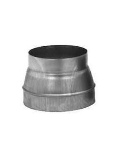 REDUCTION CONIQUE ACIER GALVANISE 200/160-UNELVENT 860701