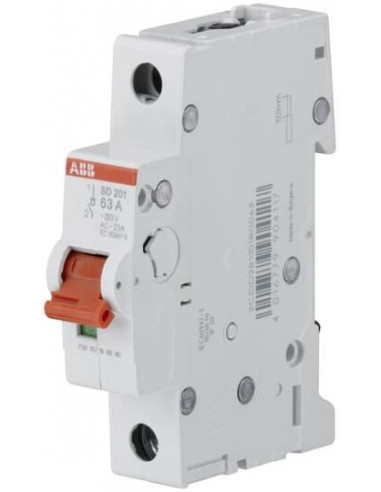 Interrupteur (Sd200) 1 pôle 16A 2CDD281101R0016 ABB 361001