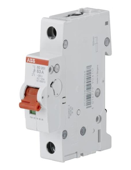 Interrupteur (Sd200) 1 pôle 16A 2CDD281101R0016 ABB 361001