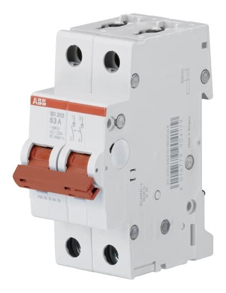 Interrupteur (Sd200) 2 pôles 16A 2CDD282101R0016 ABB 362001
