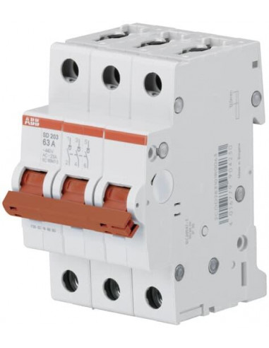 Interrupteur (Sd200) 3 pôles 16A 2CDD283101R0016 ABB 363001