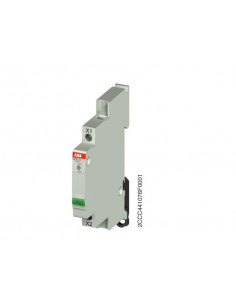 VOYANT LUMINEUX 1 LED VERTE 12-48V AC DC ABB 703422 2CCA703422R0001 2