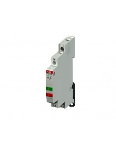 VOYANT LUMINEUX 1 2 MOD VERT-ROUGE 12-48V AC E219-2CD ABB 703911 2CCA703911R0001 2