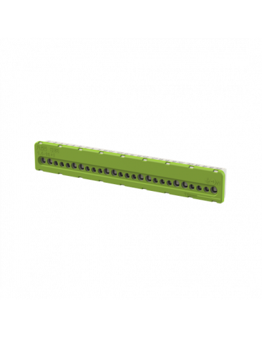 Bornier terre Mistral- 11X16mm²+15X6mm²-Vis 1SPE007715F0745 ABB 799196
