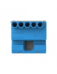 BORNIER NEUTRE MISTRAL-5X4MM²+1X25MM²-RAPIDE ET A VIS ABB 799202 1SPE007715F9702 2