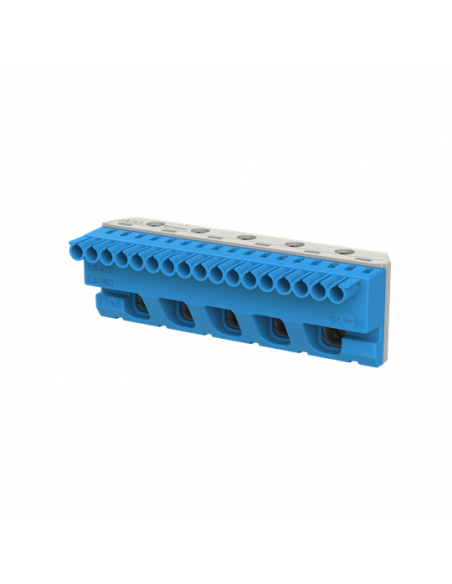 Bornier neutre Mistral-17X4mm²+5X25mm²-Rapide et à vis 1SPE007715F9706 ABB 799206