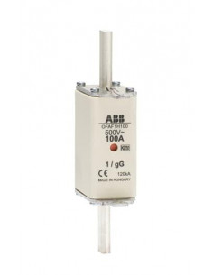 Fusible Couteau 63A GG Taille 1 500V 1SCA022627R3920 ABB 920592