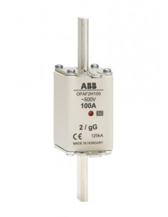 Fusible Couteau 160A GG Taille 2 500V 1SCA022627R5540 ABB 920596