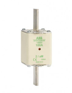 Fusible Couteau 500A AM Taille 2 500V 1SCA022697R9600 ABB 922271
