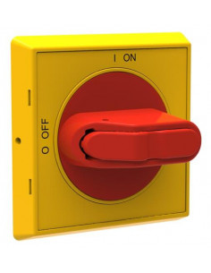 Poignée Fixation Centrale Rouge/Jaune pour OT16…125F 1SCA105296R1001 ABB 941226
