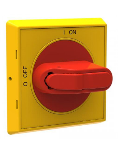 Poignée Fixation Centrale Rouge/Jaune pour OT16…125F 1SCA105296R1001 ABB 941226