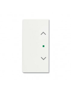 Enjoliveur 1/2 Touche D/G 1 Led 1 Picto Store Futur Blanc Mat 2CKA006220A0608 ABB BJE520442