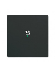 Enjoliveur 1 Touche 1 Led 1 Picto Scénario Futur Lnoir Mat 2CKA006220A0621 ABB BJE520454