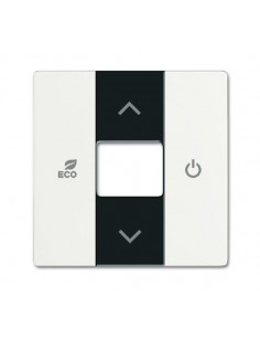 Enjoliveur Thermostat Dérogation Face Avant Futur Blanc Mat 2CKA006220A0614 ABB BJE520581